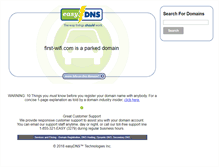 Tablet Screenshot of first-wifi.com